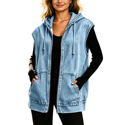 Kapuzenjacke Damen Oversize | Wetterfeste Kapuze 4
