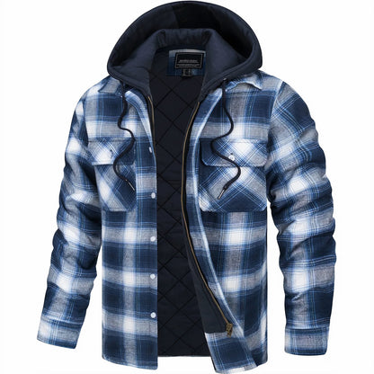 Holzfällerjacke Herren | Kariertes Design & Warm 5