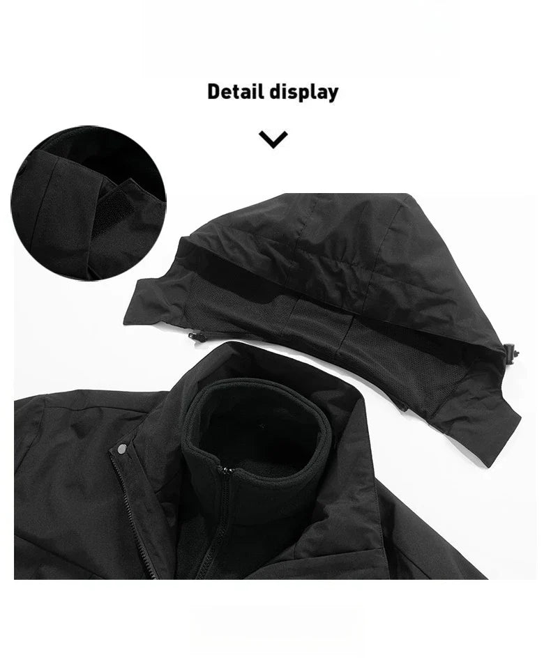 3-in-1 Winterjacke Damen | Warm & Wasserdicht 5