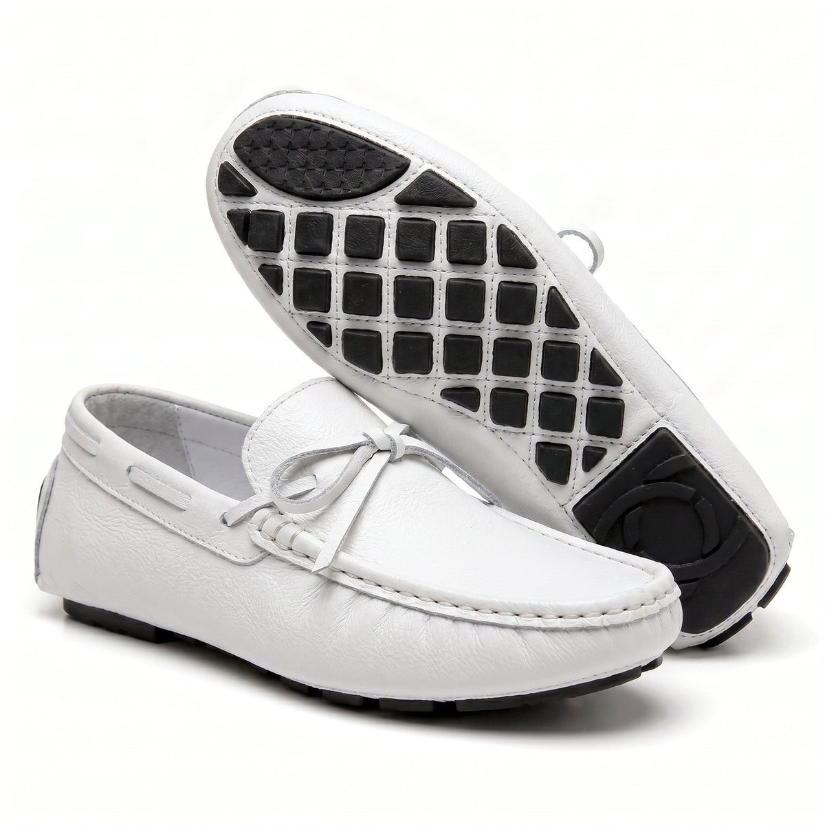 Herren Loafer Slip On weiche Fahrsohle gepunktet mit Handstichnaht 9