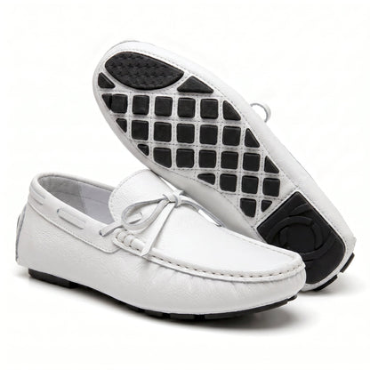 Herren Loafer Slip On weiche Fahrsohle gepunktet mit Handstichnaht 9