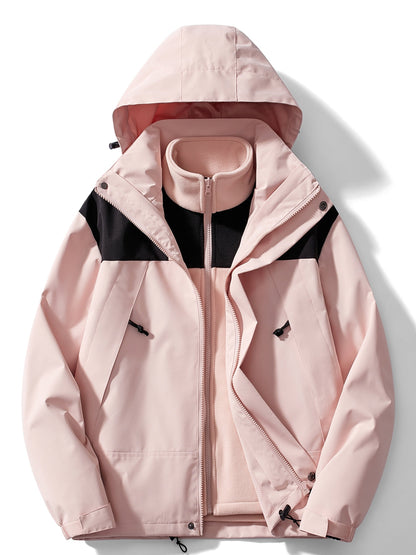 3-in-1 Winterjacke Damen | Warm & Wasserdicht 15