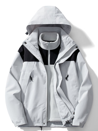 3-in-1 Winterjacke Damen | Warm & Wasserdicht 10