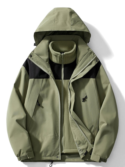 3-in-1 Winterjacke Damen | Warm & Wasserdicht 1