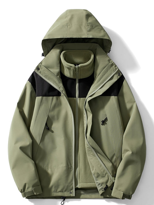 3-in-1 Winterjacke Damen | Warm & Wasserdicht 1
