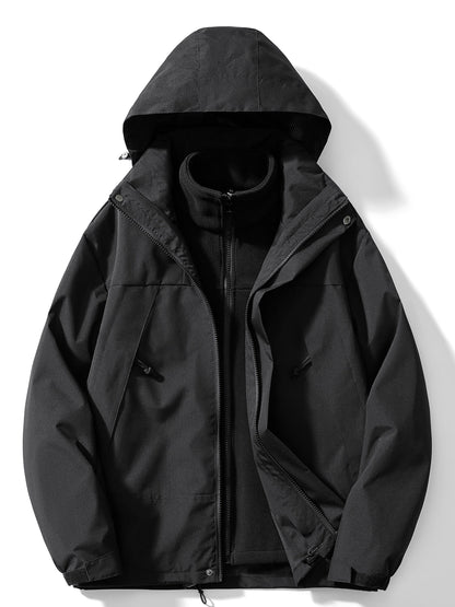 3-in-1 Winterjacke Damen | Warm & Wasserdicht 4