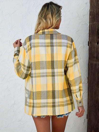 Cardiganhemd Damen | Kariertes Muster & Lockere Passform 11