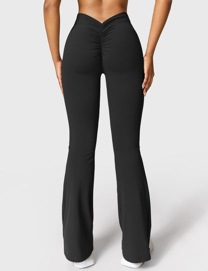 Ausgestellte Leggings Damen | Mit Stilvollem V-Ausschnitt 1
