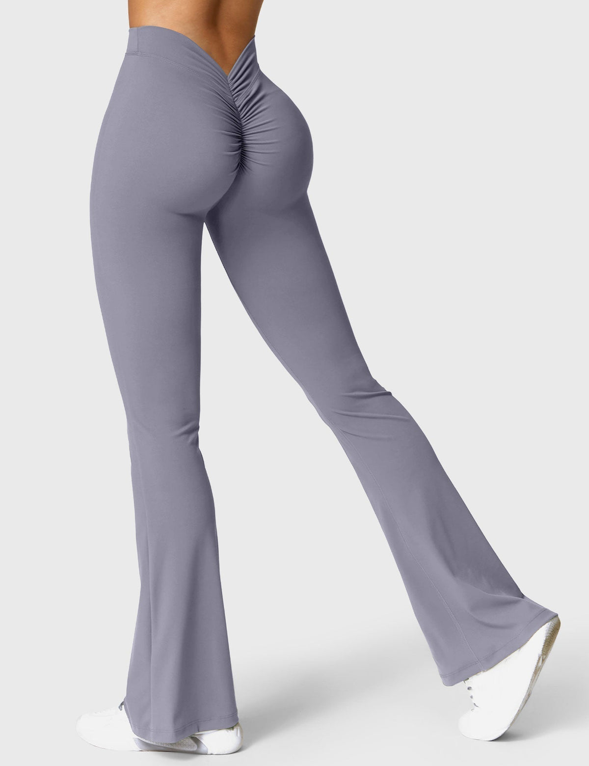 Ausgestellte Leggings Damen | Mit Stilvollem V-Ausschnitt 70