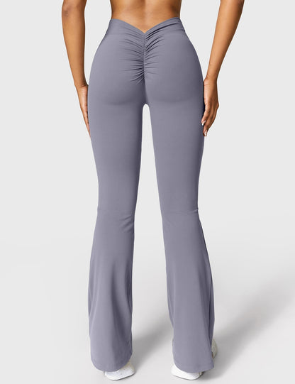 Ausgestellte Leggings Damen | Mit Stilvollem V-Ausschnitt 37