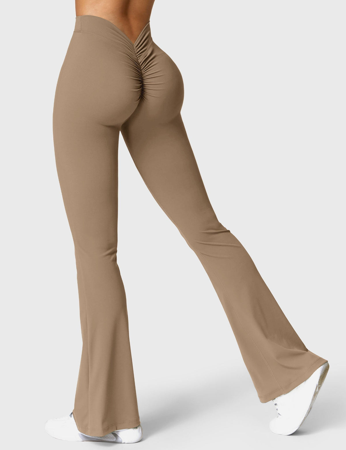 Ausgestellte Leggings Damen | Mit Stilvollem V-Ausschnitt 71