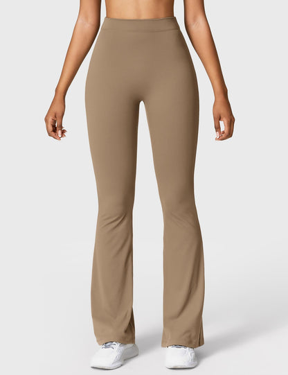 Ausgestellte Leggings Damen | Mit Stilvollem V-Ausschnitt 86