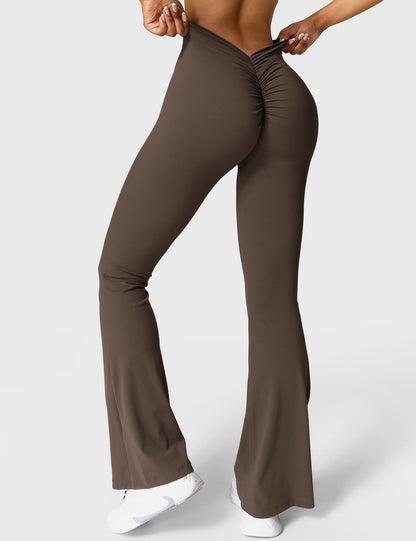Ausgestellte Leggings Damen | Mit Stilvollem V-Ausschnitt 14