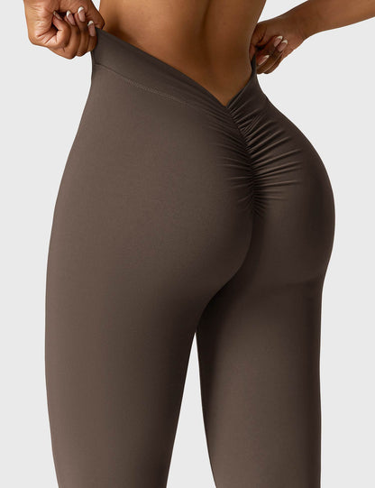 Ausgestellte Leggings Damen | Mit Stilvollem V-Ausschnitt 15