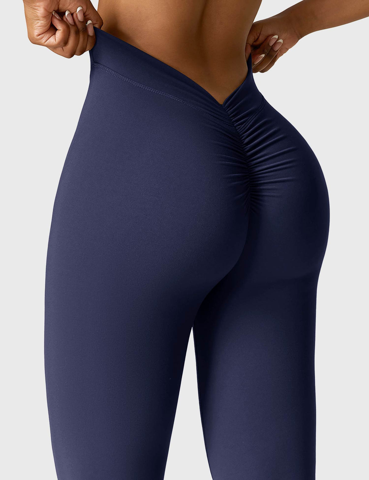 Ausgestellte Leggings Damen | Mit Stilvollem V-Ausschnitt 11