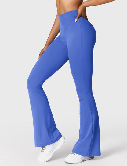 Ausgestellte Leggings Damen | Mit Stilvollem V-Ausschnitt 48
