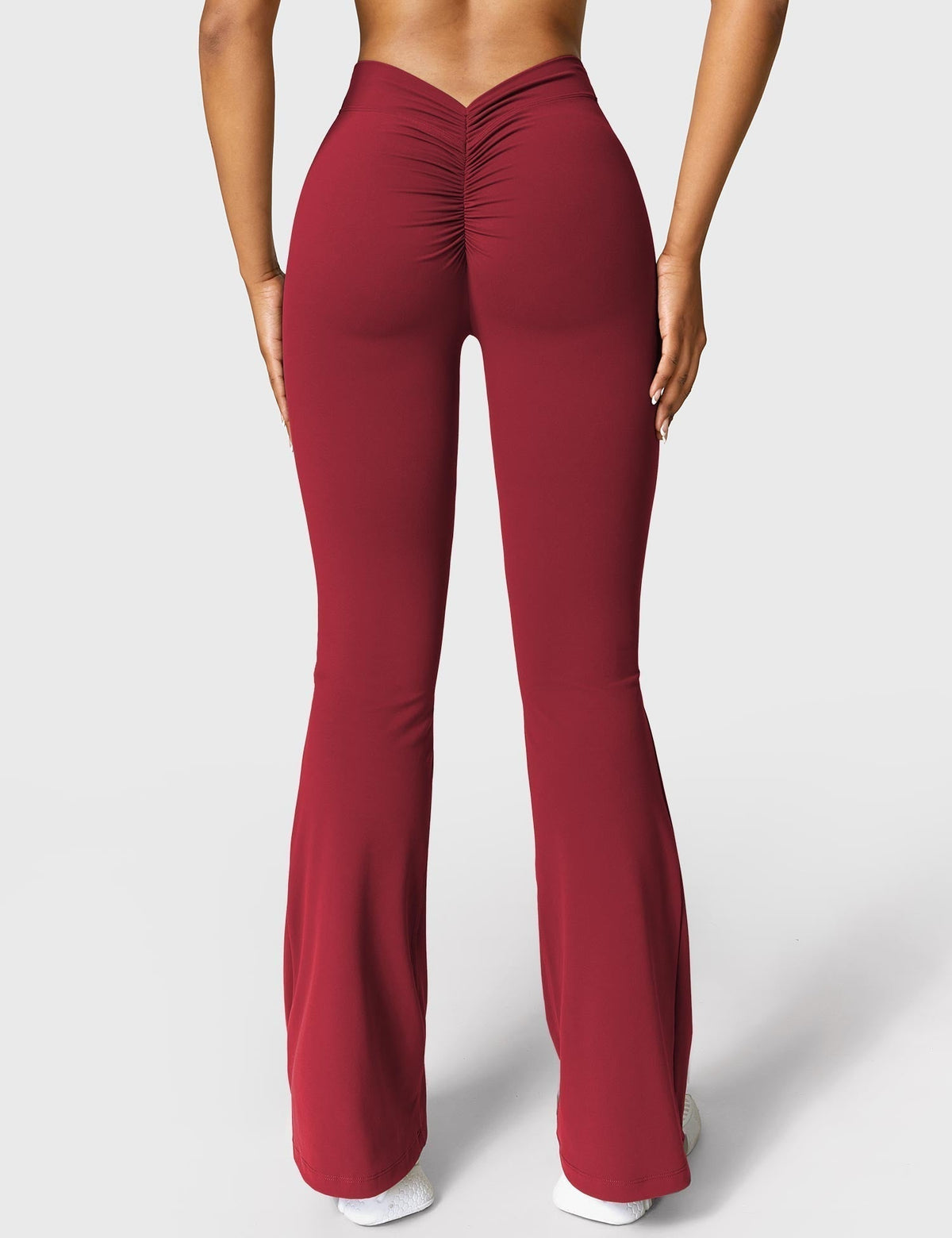Ausgestellte Leggings Damen | Mit Stilvollem V-Ausschnitt 21