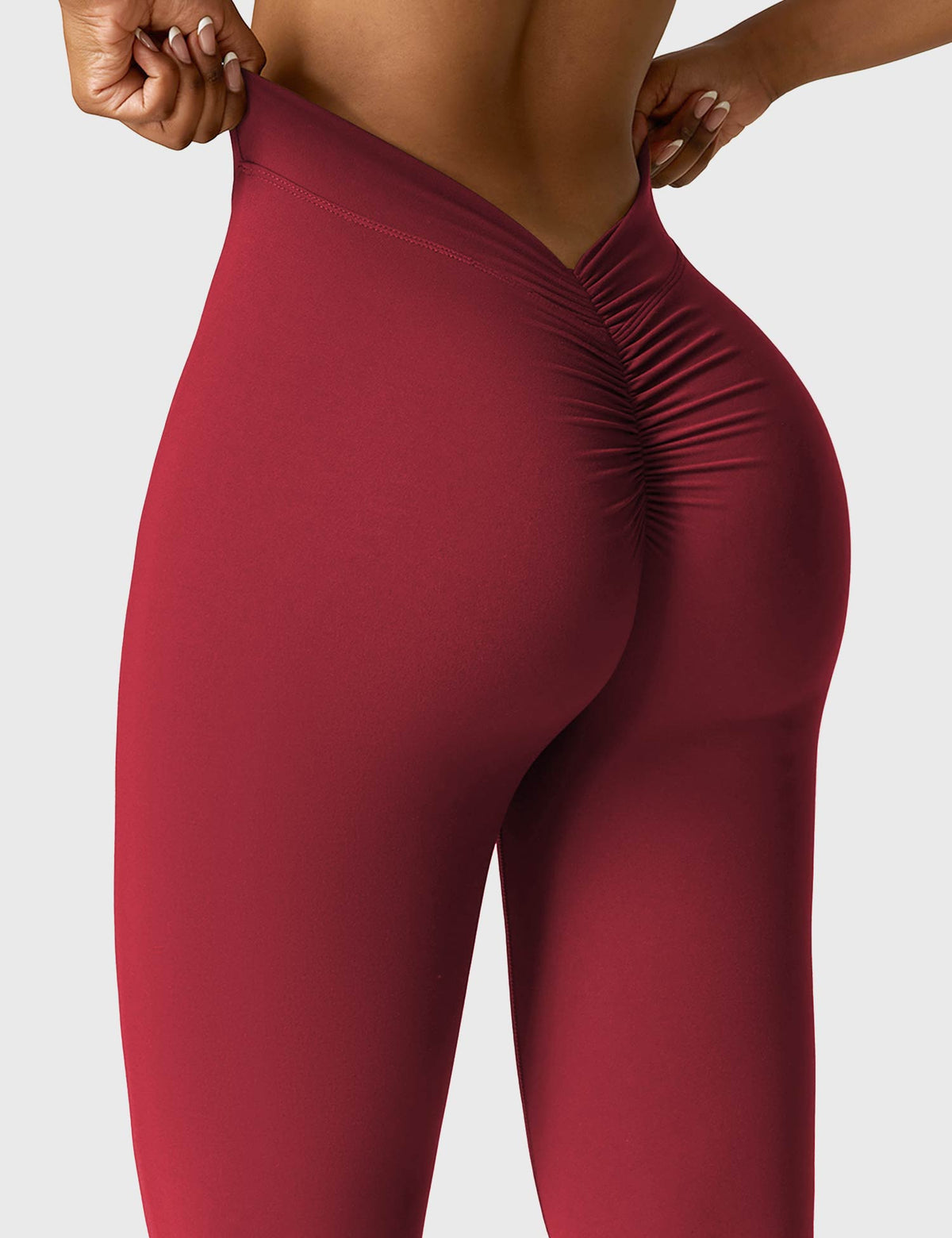 Ausgestellte Leggings Damen | Mit Stilvollem V-Ausschnitt 23