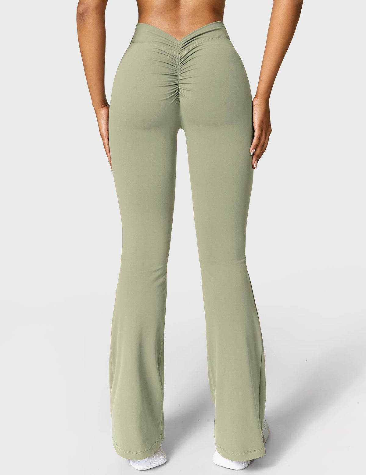 Ausgestellte Leggings Damen | Mit Stilvollem V-Ausschnitt 25