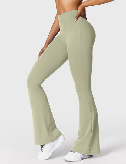 Ausgestellte Leggings Damen | Mit Stilvollem V-Ausschnitt 24