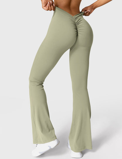 Ausgestellte Leggings Damen | Mit Stilvollem V-Ausschnitt 26