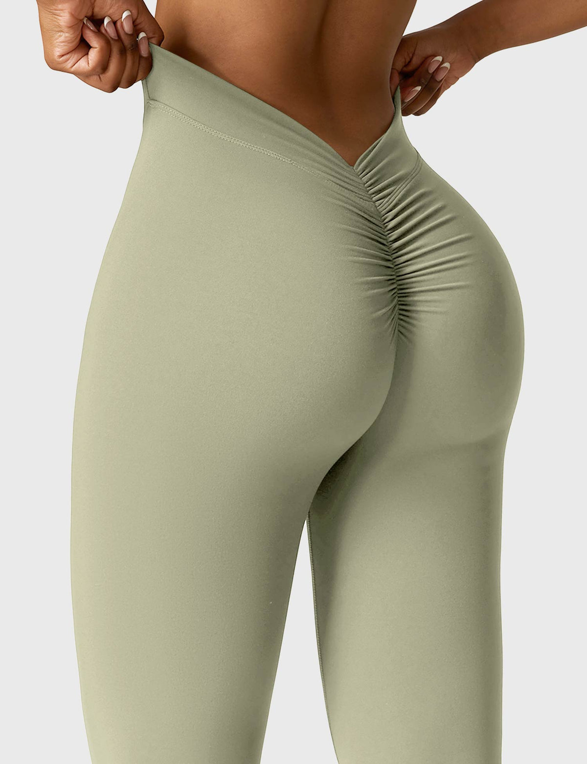 Ausgestellte Leggings Damen | Mit Stilvollem V-Ausschnitt 27