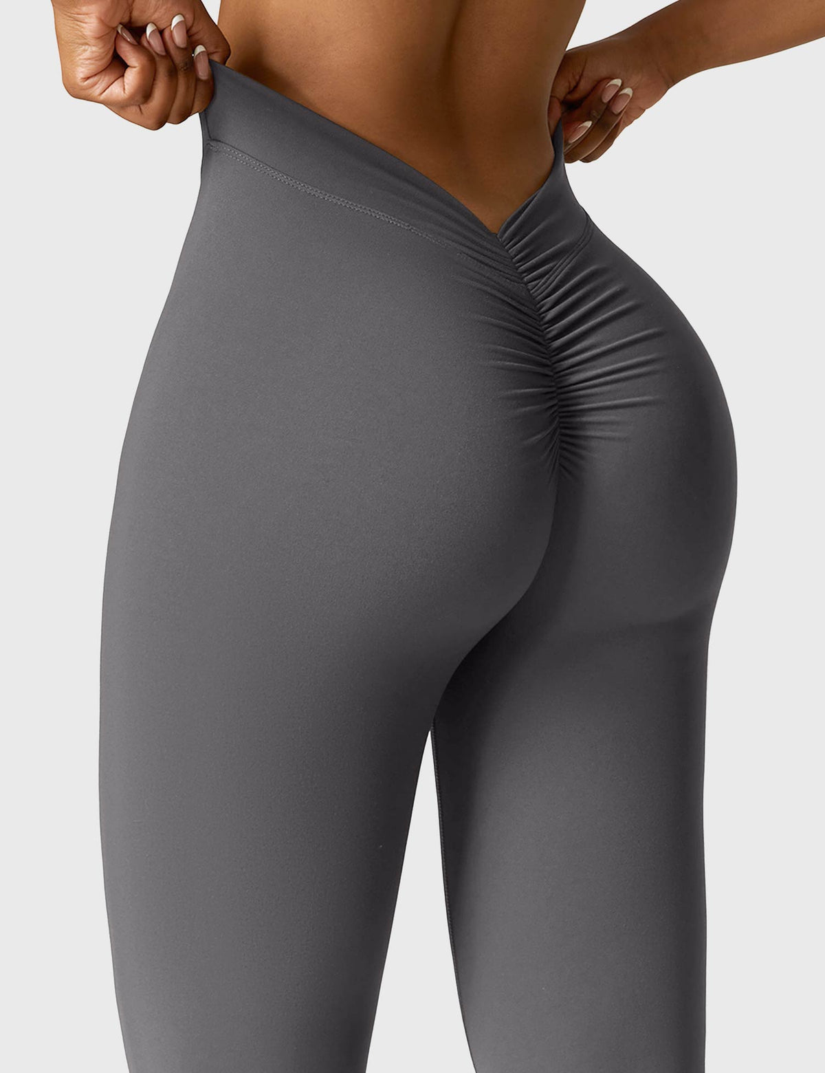 Ausgestellte Leggings Damen | Mit Stilvollem V-Ausschnitt 35