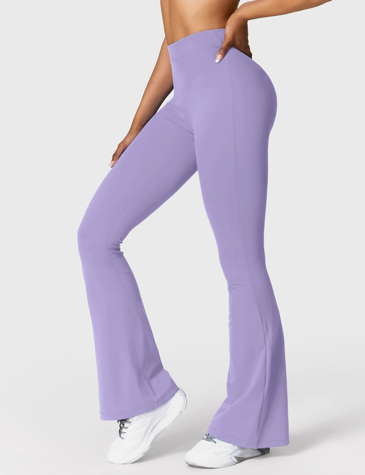 Ausgestellte Leggings Damen | Mit Stilvollem V-Ausschnitt 28