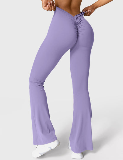 Ausgestellte Leggings Damen | Mit Stilvollem V-Ausschnitt 30